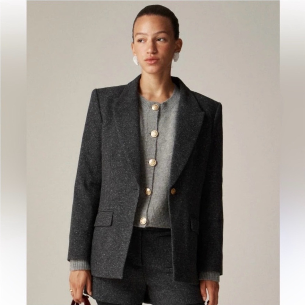 J. Crew Charcoal Gray Blazer